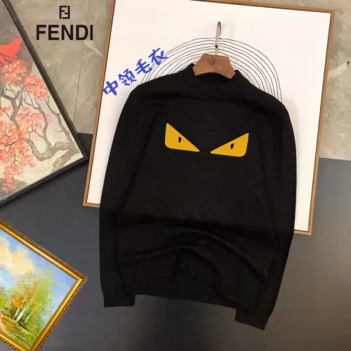 Fendi Sweaters Long Sleeved For Men #1370542 $42.00 USD, Wholesale Replica Fendi Sweaters