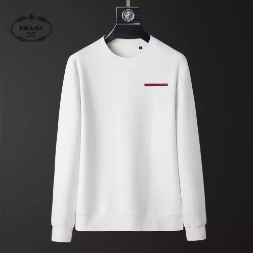 Prada Hoodies Long Sleeved For Men #1370577 $39.00 USD, Wholesale Replica Prada Hoodies