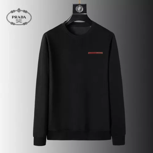 Prada Hoodies Long Sleeved For Men #1370578 $39.00 USD, Wholesale Replica Prada Hoodies
