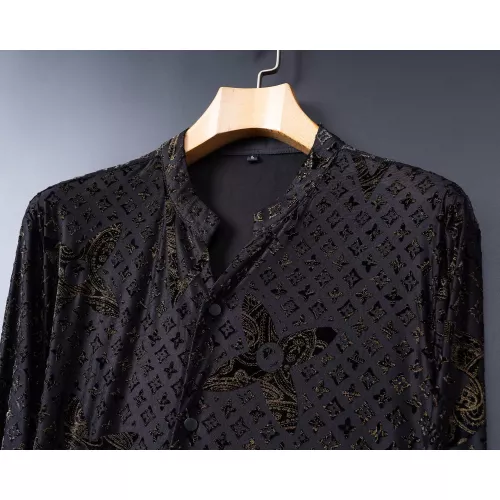 Replica Louis Vuitton LV Shirts Long Sleeved For Men #1370583 $52.00 USD for Wholesale
