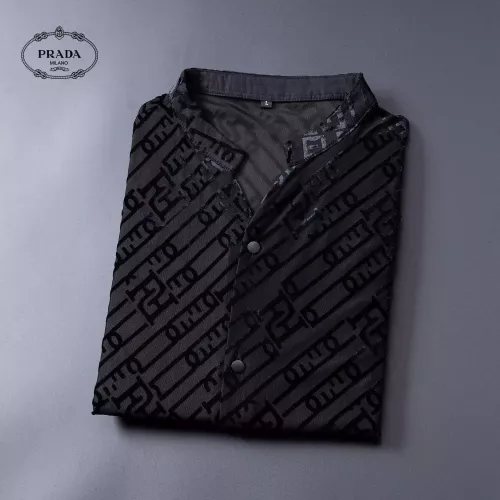 Replica Fendi Shirts Long Sleeved For Men #1370585 $52.00 USD for Wholesale