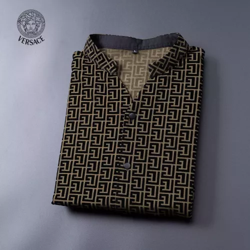 Replica Balmain Shirts Long Sleeved For Men #1370586 $52.00 USD for Wholesale