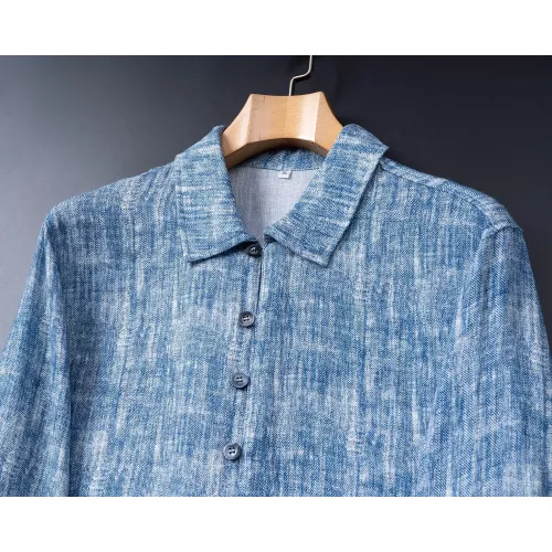 Replica Prada Tracksuits Long Sleeved For Men #1370589 $96.00 USD for Wholesale