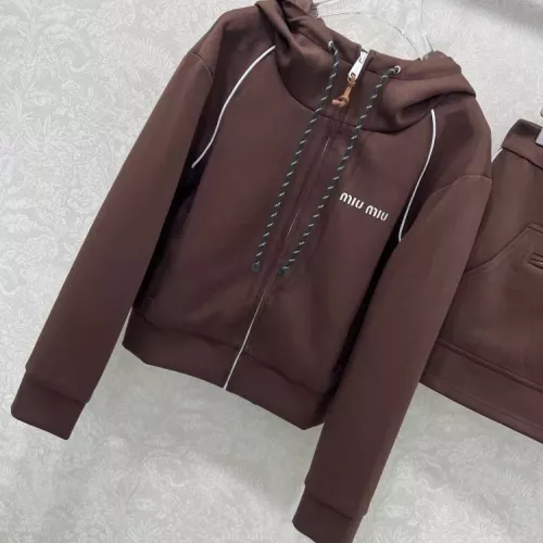 Replica MIU MIU Tracksuits Long Sleeved For Women #1370603 $160.00 USD for Wholesale
