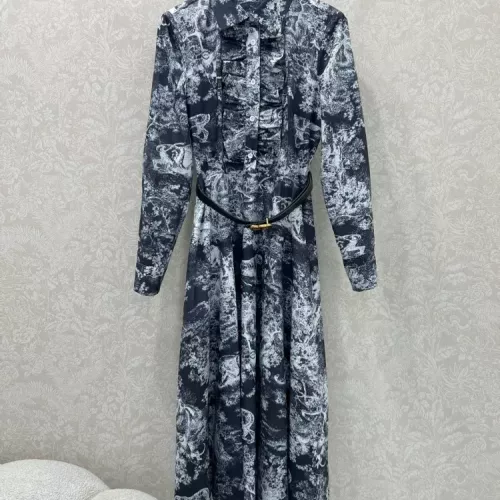 Christian Dior Dresses Long Sleeved For Women #1370617 $132.00 USD, Wholesale Replica Christian Dior Dresses