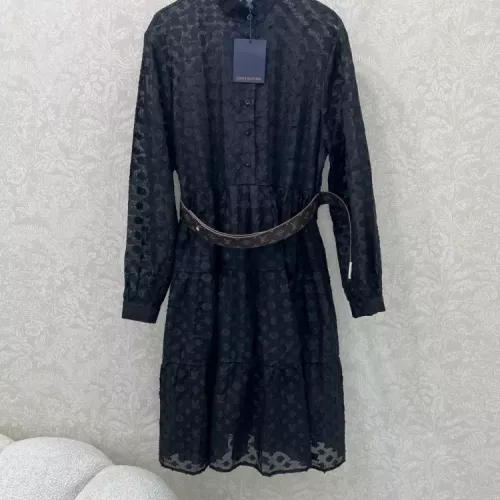 Louis Vuitton LV Dresses Long Sleeved For Women #1370619 $155.00 USD, Wholesale Replica Louis Vuitton LV Dresses