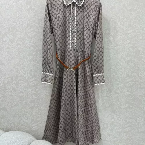 Gucci Dresses Long Sleeved For Women #1370620 $132.00 USD, Wholesale Replica Gucci Dresses