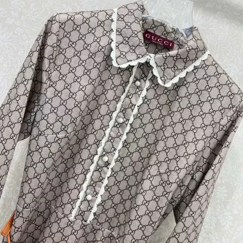 Replica Gucci Dresses Long Sleeved For Women #1370620 $132.00 USD for Wholesale