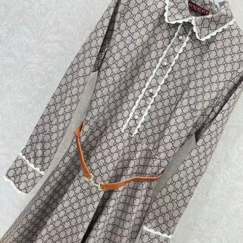 Replica Gucci Dresses Long Sleeved For Women #1370620 $132.00 USD for Wholesale