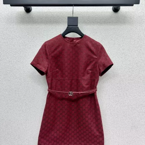 Gucci Dresses Short Sleeved For Women #1370623