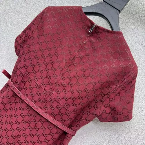 Replica Gucci Dresses Short Sleeved For Women #1370623 $128.00 USD for Wholesale