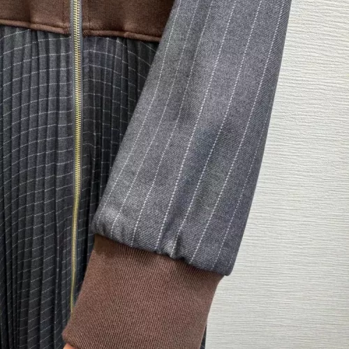 Replica MIU MIU Dresses Long Sleeved For Women #1370632 $100.00 USD for Wholesale