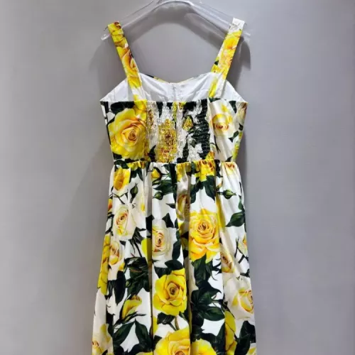 Replica Dolce & Gabbana Dresses Sleeveless For Women #1370642 $100.00 USD for Wholesale
