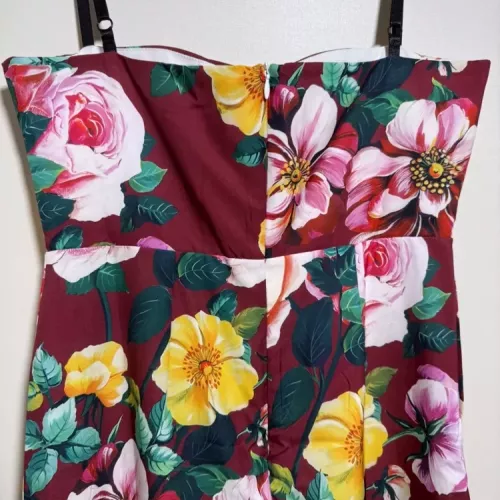 Replica Dolce & Gabbana Dresses Sleeveless For Women #1370643 $102.00 USD for Wholesale