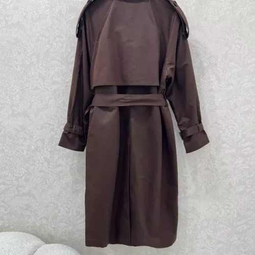 Replica Burberry Trench Coat Long Sleeved For Women #1370673 $160.00 USD for Wholesale