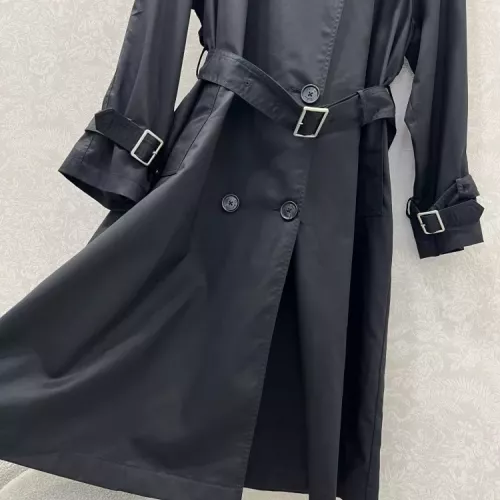 Replica Burberry Trench Coat Long Sleeved For Women #1370674 $160.00 USD for Wholesale
