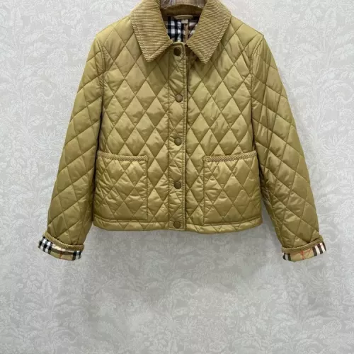 Burberry Coats Long Sleeved For Women #1370682 $130.00 USD, Wholesale Replica Burberry Coats