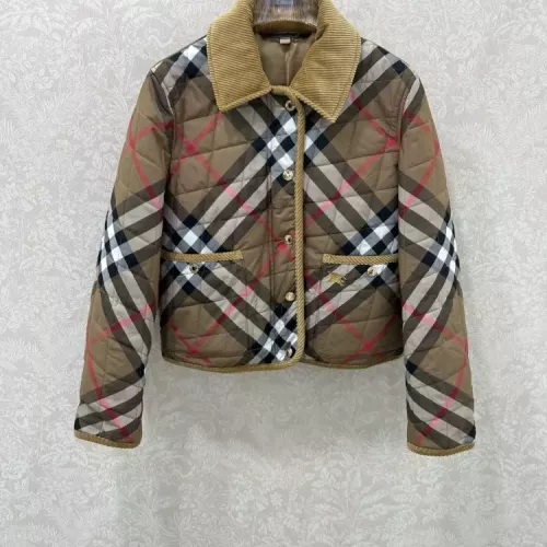 Burberry Coats Long Sleeved For Women #1370684 $130.00 USD, Wholesale Replica Burberry Coats