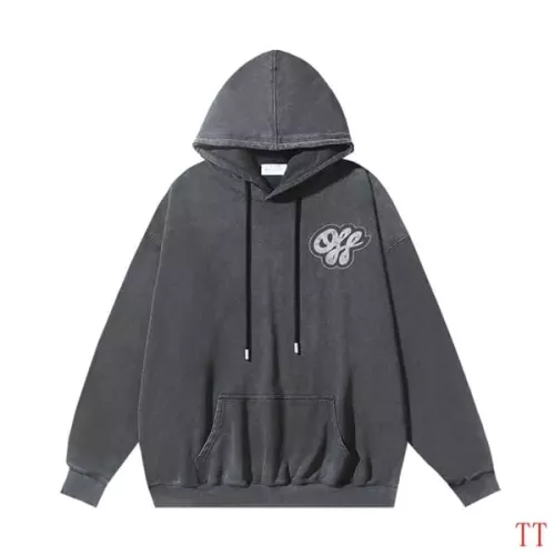 Replica Off-White Hoodies Long Sleeved For Unisex #1370745 $56.00 USD for Wholesale