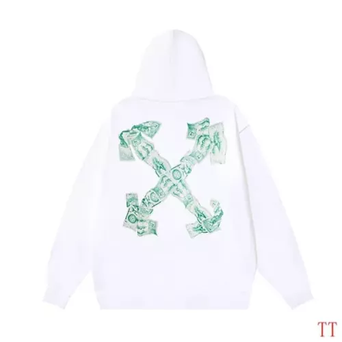 Off-White Hoodies Long Sleeved For Unisex #1370753 $52.00 USD, Wholesale Replica Off-White Hoodies