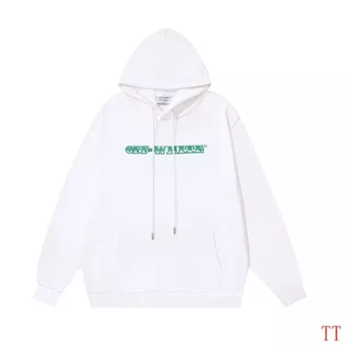 Replica Off-White Hoodies Long Sleeved For Unisex #1370753 $52.00 USD for Wholesale