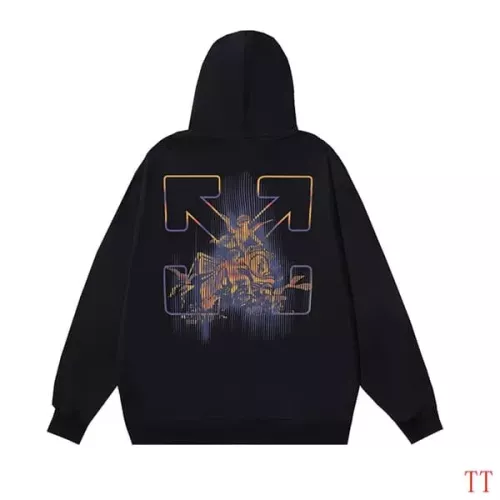 Off-White Hoodies Long Sleeved For Unisex #1370756 $52.00 USD, Wholesale Replica Off-White Hoodies
