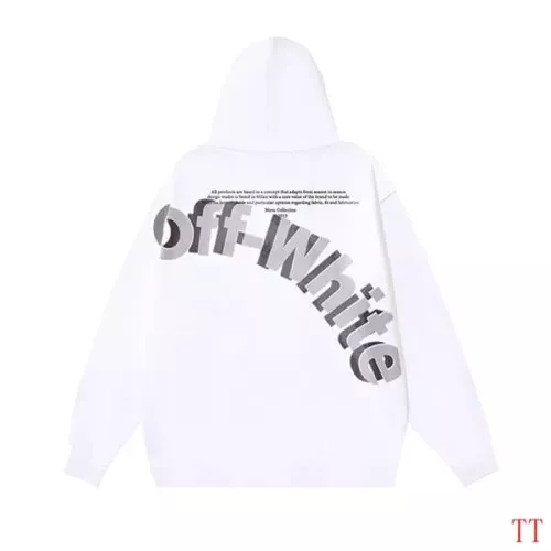 Off-White Hoodies Long Sleeved For Unisex #1370757 $52.00 USD, Wholesale Replica Off-White Hoodies