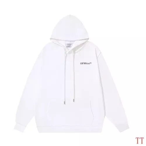 Replica Off-White Hoodies Long Sleeved For Unisex #1370757 $52.00 USD for Wholesale