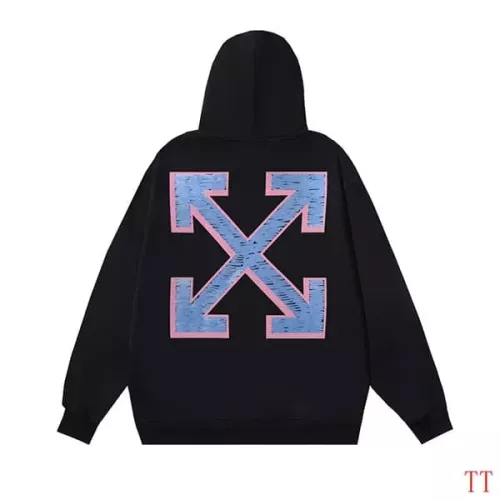 Off-White Hoodies Long Sleeved For Unisex #1370760 $52.00 USD, Wholesale Replica Off-White Hoodies