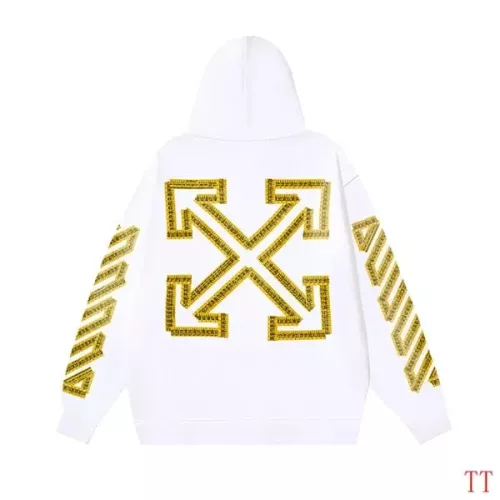 Off-White Hoodies Long Sleeved For Unisex #1370761 $52.00 USD, Wholesale Replica Off-White Hoodies
