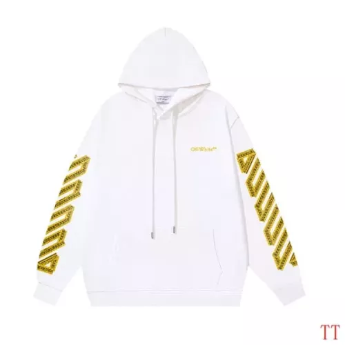 Replica Off-White Hoodies Long Sleeved For Unisex #1370761 $52.00 USD for Wholesale