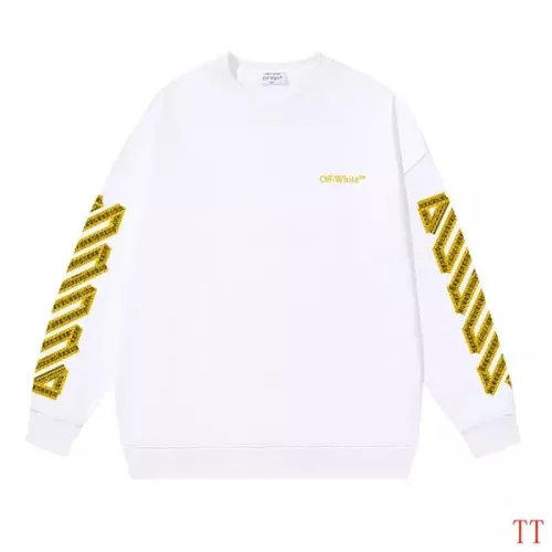 Replica Off-White Hoodies Long Sleeved For Unisex #1370763 $45.00 USD for Wholesale