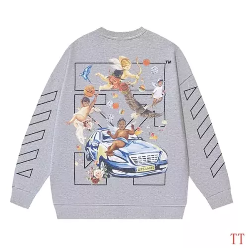 Off-White Hoodies Long Sleeved For Unisex #1370769 $45.00 USD, Wholesale Replica Off-White Hoodies