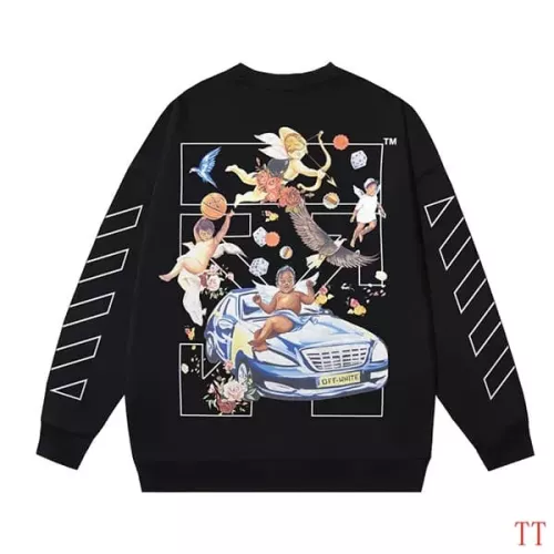 Off-White Hoodies Long Sleeved For Unisex #1370770 $45.00 USD, Wholesale Replica Off-White Hoodies