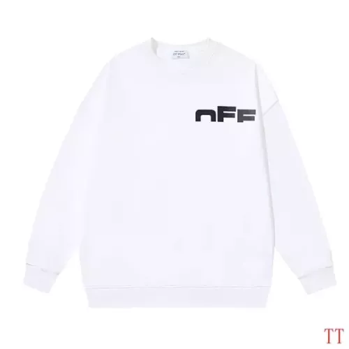 Off-White Hoodies Long Sleeved For Unisex #1370771 $45.00 USD, Wholesale Replica Off-White Hoodies