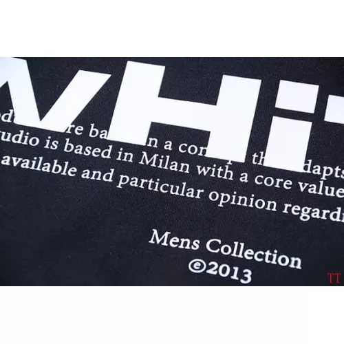 Replica Off-White Hoodies Long Sleeved For Unisex #1370772 $45.00 USD for Wholesale