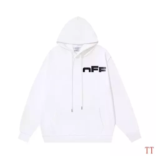 Off-White Hoodies Long Sleeved For Unisex #1370773 $52.00 USD, Wholesale Replica Off-White Hoodies