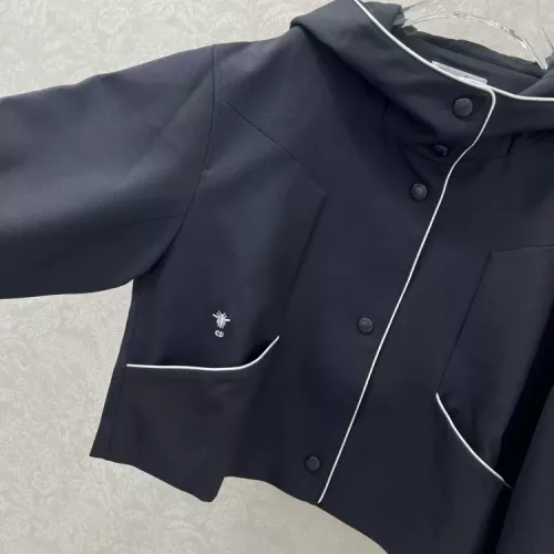 Replica Christian Dior Jackets Long Sleeved For Women #1370787 $135.00 USD for Wholesale