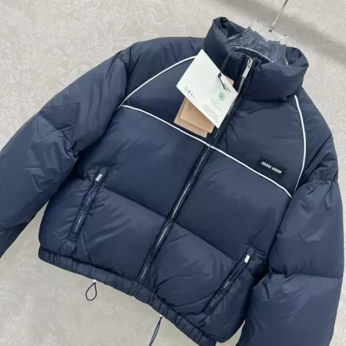 Replica MIU MIU Down Feather Coat Long Sleeved For Women #1370799 $140.00 USD for Wholesale