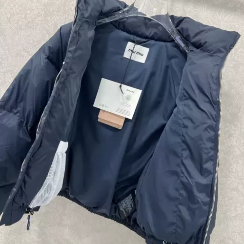 Replica MIU MIU Down Feather Coat Long Sleeved For Women #1370799 $140.00 USD for Wholesale