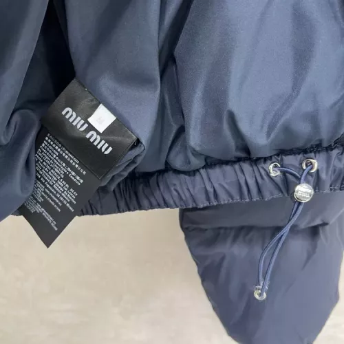 Replica MIU MIU Down Feather Coat Long Sleeved For Women #1370799 $140.00 USD for Wholesale