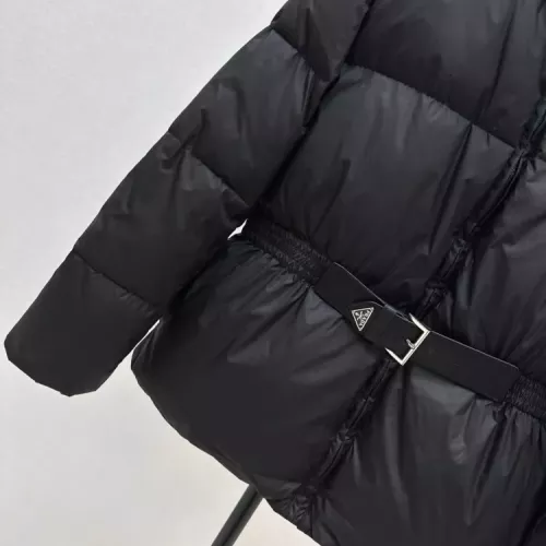 Replica Prada Down Feather Coat Long Sleeved For Women #1370832 $210.00 USD for Wholesale