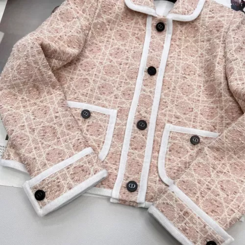 Replica Christian Dior Jackets Long Sleeved For Women #1370852 $150.00 USD for Wholesale
