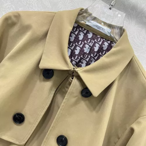 Replica Christian Dior Coat Long Sleeved For Women #1370860 $170.00 USD for Wholesale