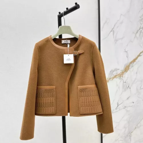 Hermes Jackets Long Sleeved For Women #1370983 $261.16 USD, Wholesale Replica Hermes Jackets