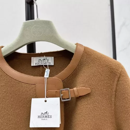 Replica Hermes Jackets Long Sleeved For Women #1370983 $261.16 USD for Wholesale