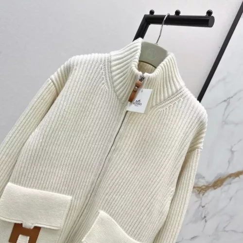 Replica Hermes Jackets Long Sleeved For Women #1370986 $160.00 USD for Wholesale