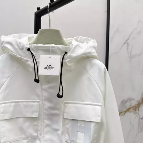 Replica Hermes Jackets Long Sleeved For Women #1370991 $162.00 USD for Wholesale