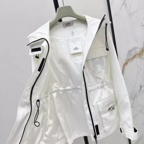 Replica Hermes Jackets Long Sleeved For Women #1370991 $162.00 USD for Wholesale