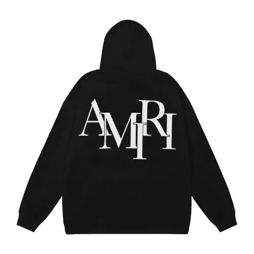 Amiri Hoodies Long Sleeved For Unisex #1371002 $48.00 USD, Wholesale Replica Amiri Hoodies